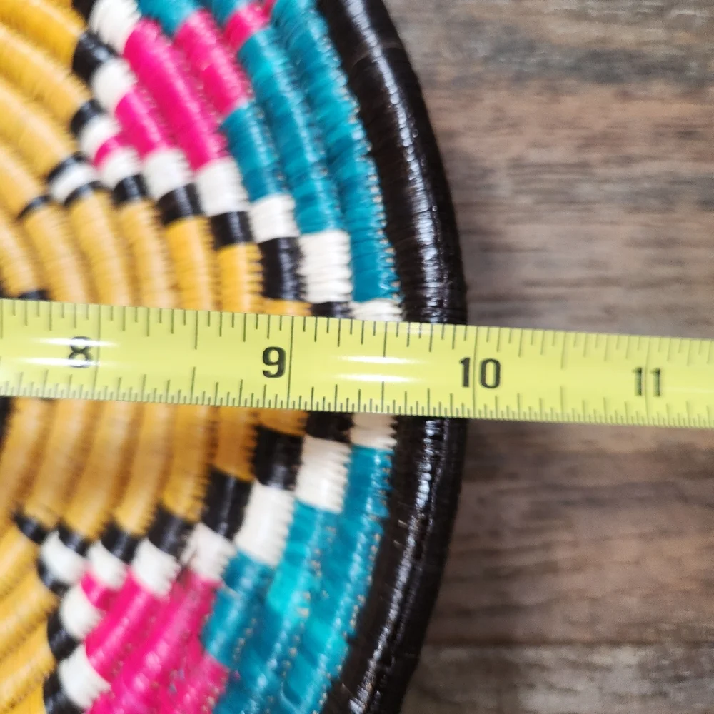 Vintage Southwest Navajo Inspired Basket 10